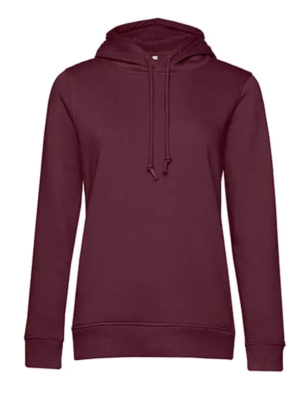 Inspire Hooded Sweat Women_° - Burgundy