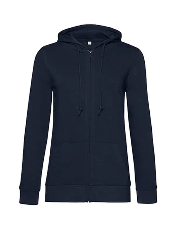 Inspire Zipped Hood Jacket /Women_° - Navy Blue