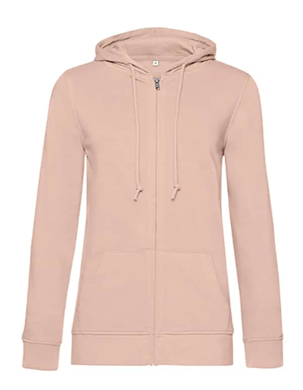 Inspire Zipped Hood Jacket /Women_° - Soft Rose