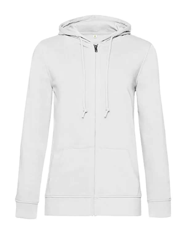 Inspire Zipped Hood Jacket /Women_° - White