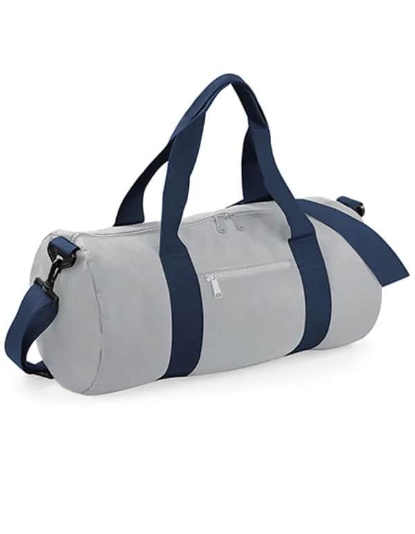Original Barrel Bag - Light Grey/French Navy
