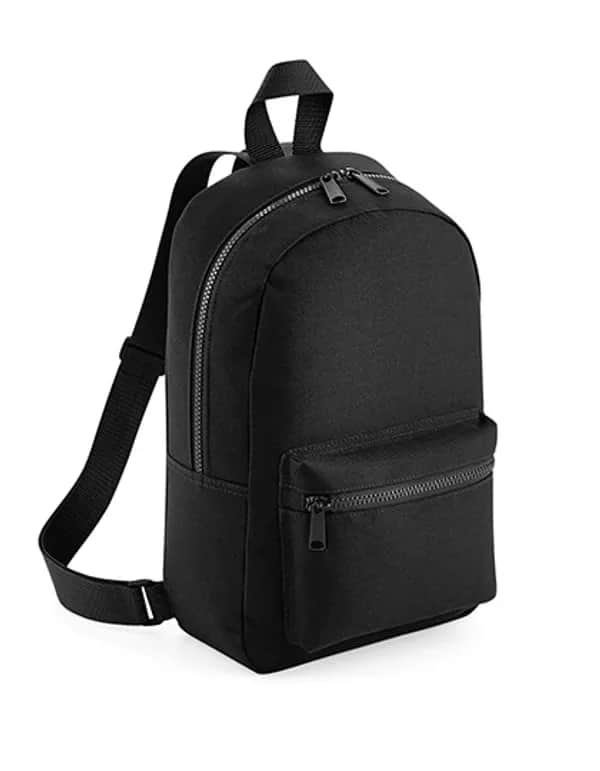 Mini Essential Fashion Backpack - Black