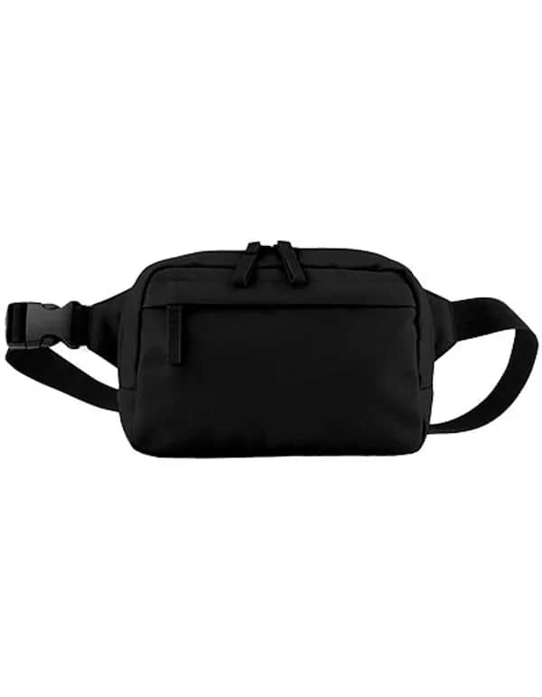 Premium Recycled Cross Body Bag - Black