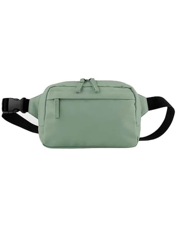 Premium Recycled Cross Body Bag - Dusty Green