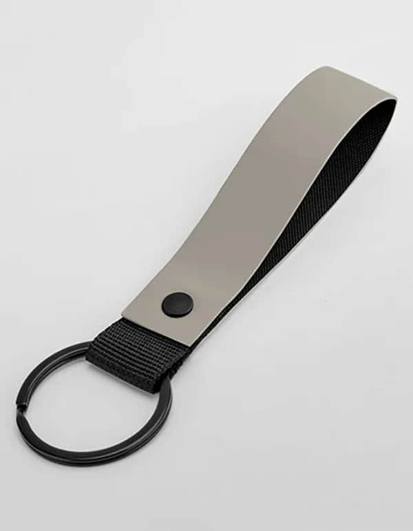 Matte PU Keyring - Clay