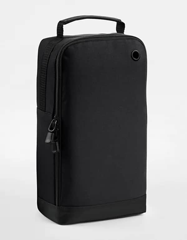 Athleisure Sports Shoe / Accessory Bag - Black/Black