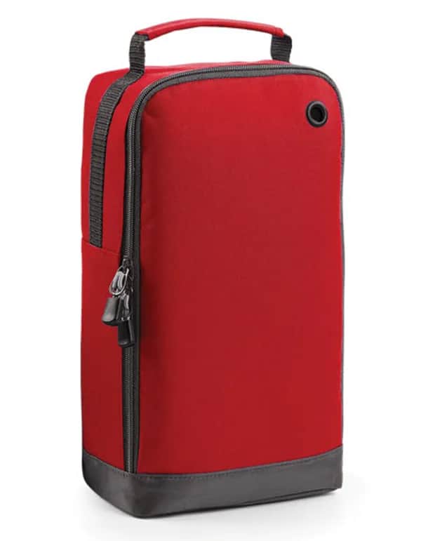 Athleisure Sports Shoe / Accessory Bag - Classic Red