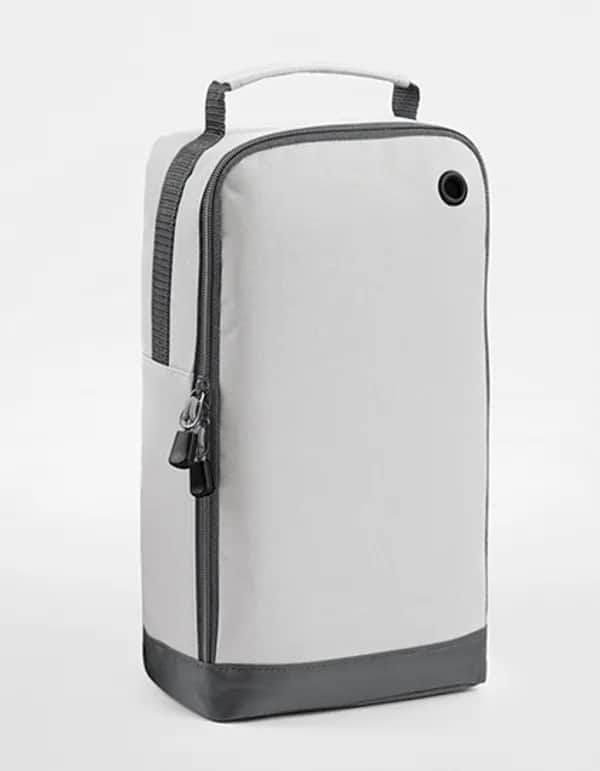 Athleisure Sports Shoe / Accessory Bag - Ice Grey