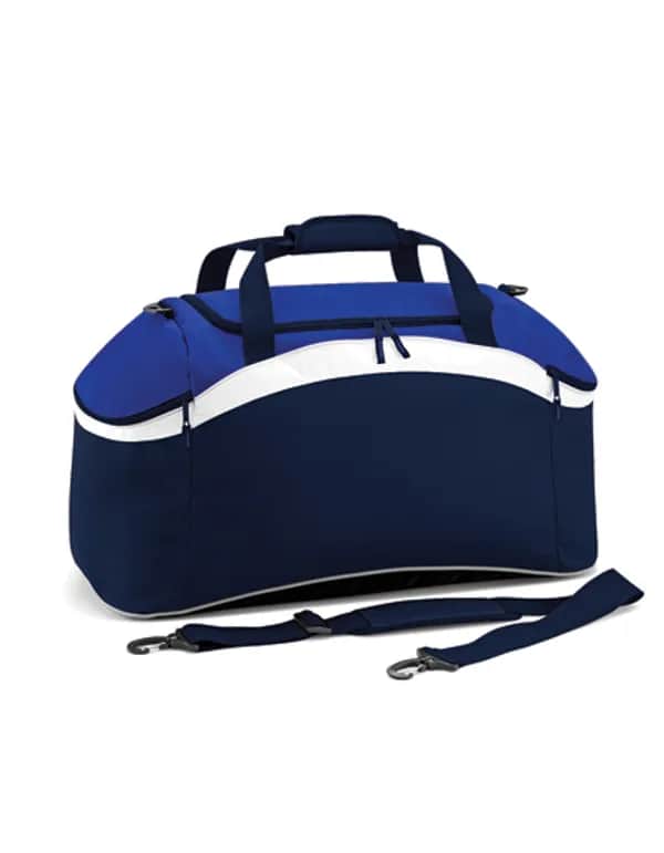 Teamwear Holdall - French Navy/Bright Royal/White