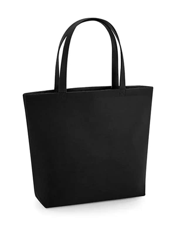 Felt Shopper - Black