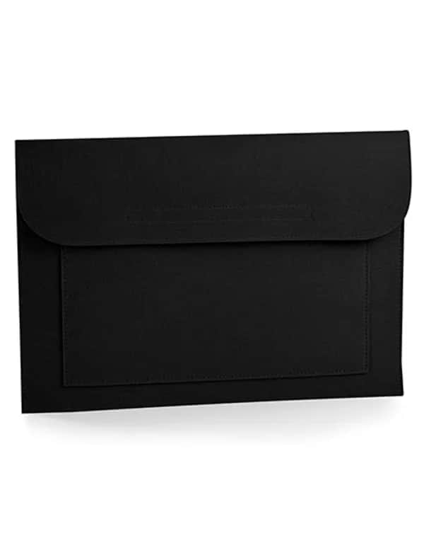 Felt Laptop / Document Slip - Black