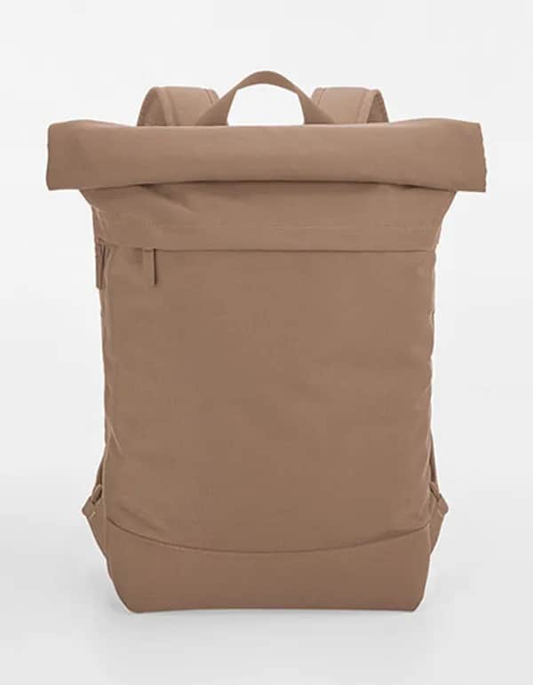 Simplicity Roll-Top Backpack - Hazelnut