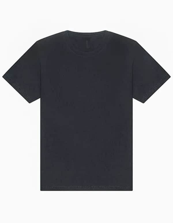 Unisex Heavyweight Washed Tee - Washed Black
