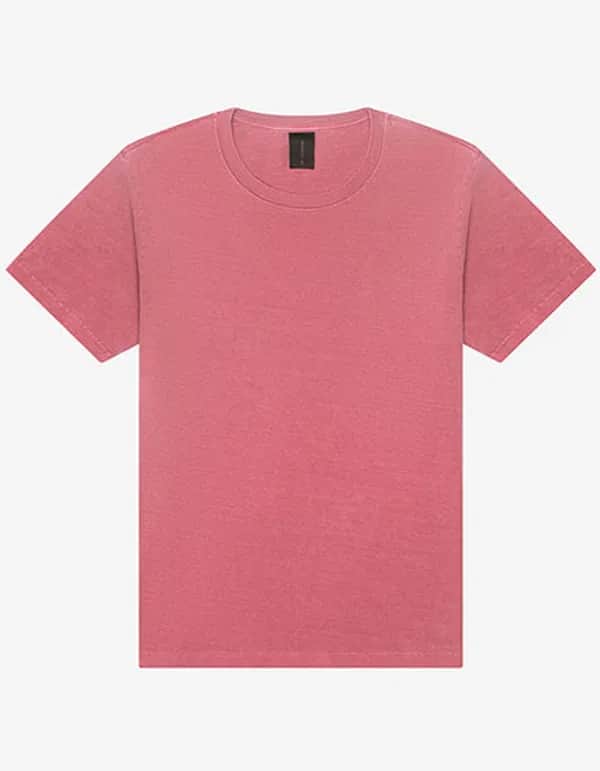 Unisex Heavyweight Washed Tee - Washed Red