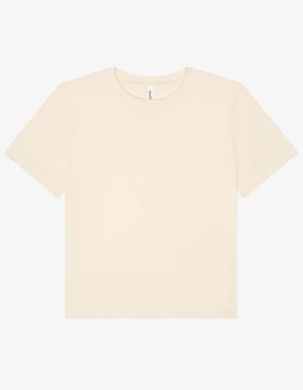 Women´s Heavy Boxy Tee - Natural