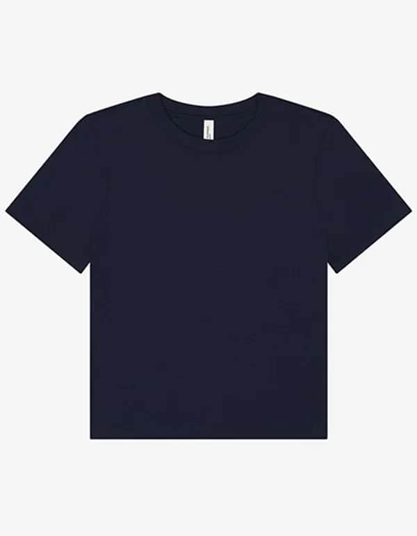 Women´s Heavy Boxy Tee - Navy