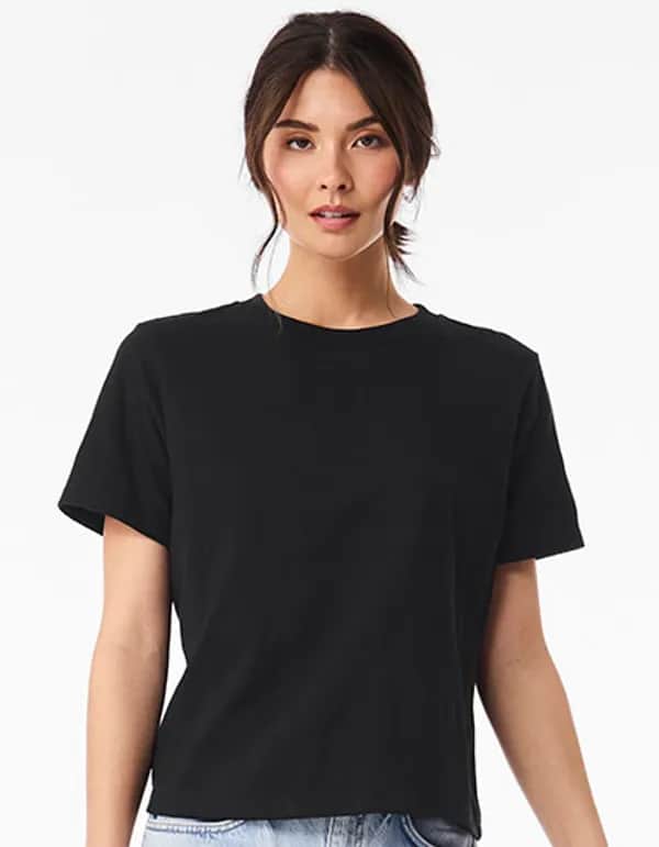 Women´s Heavy Boxy Tee - Vintage Black