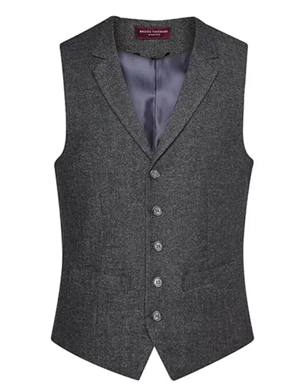 Memphis Men´s Waistcoat - Charc H-B