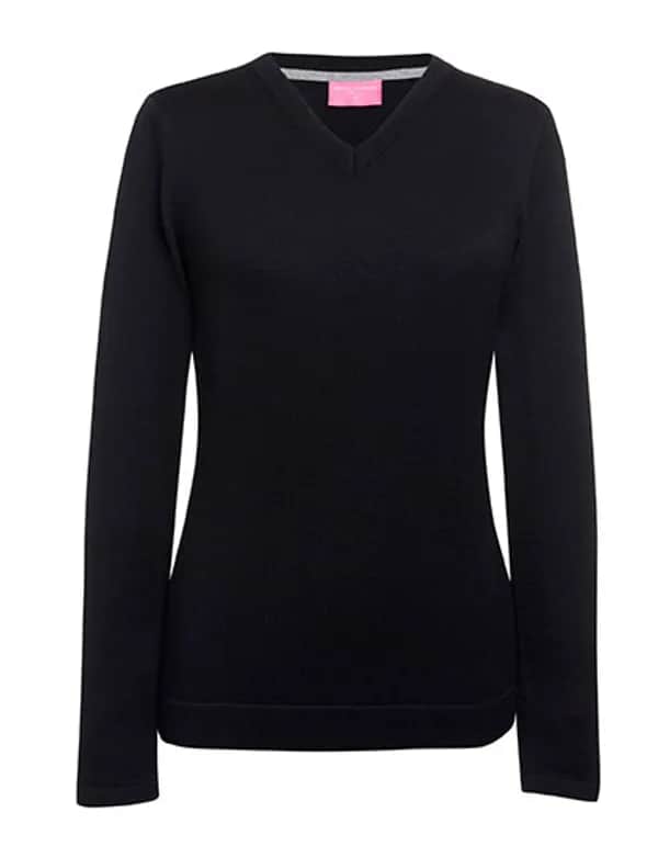 Women´s Atlanta V-Neck Jumper - Black