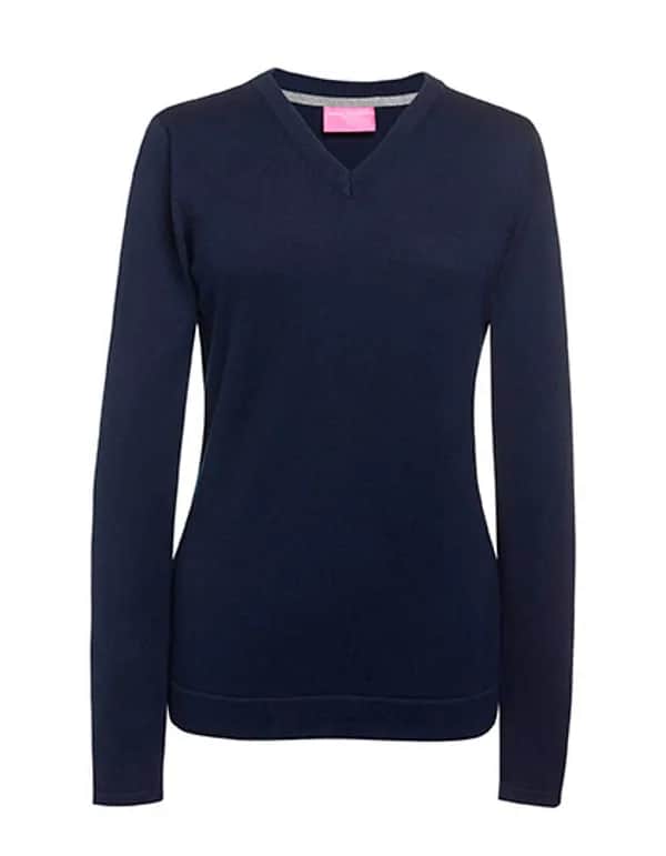Women´s Atlanta V-Neck Jumper - Navy
