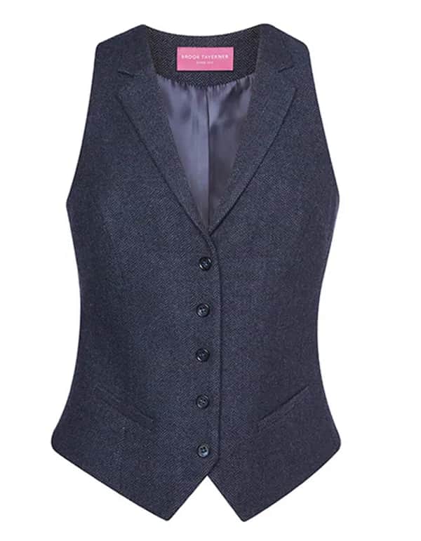 Ladies´ Nashville Waistcoat - Navy H-B