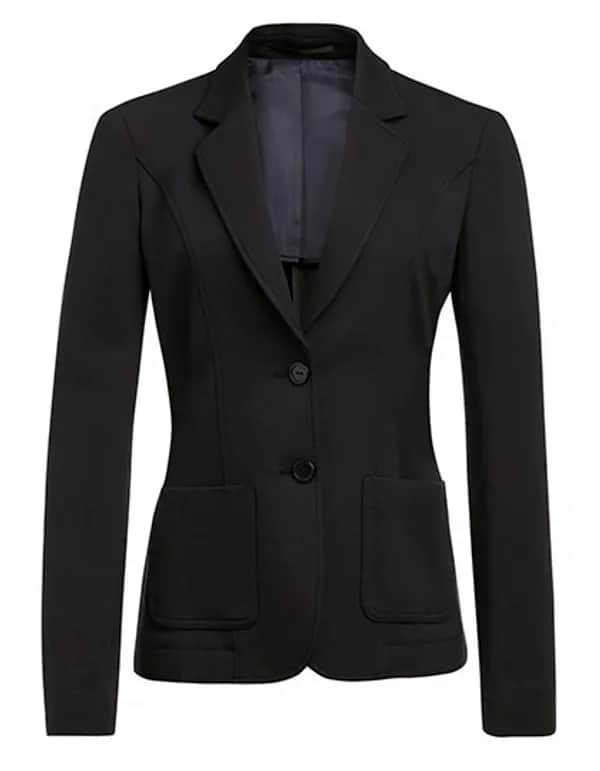 Women´s Slim Fit Jersey Jacket Libra - Black