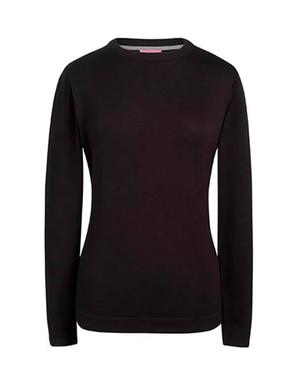 Ladies´ Helena Crew Neck Jumper - Black