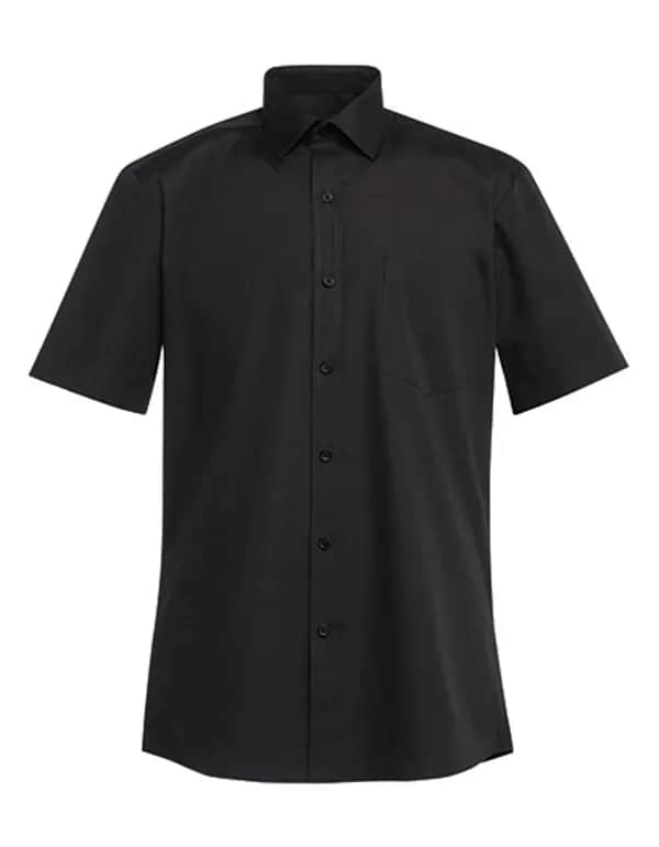 Vesta Short Sleeve Shirt - Black