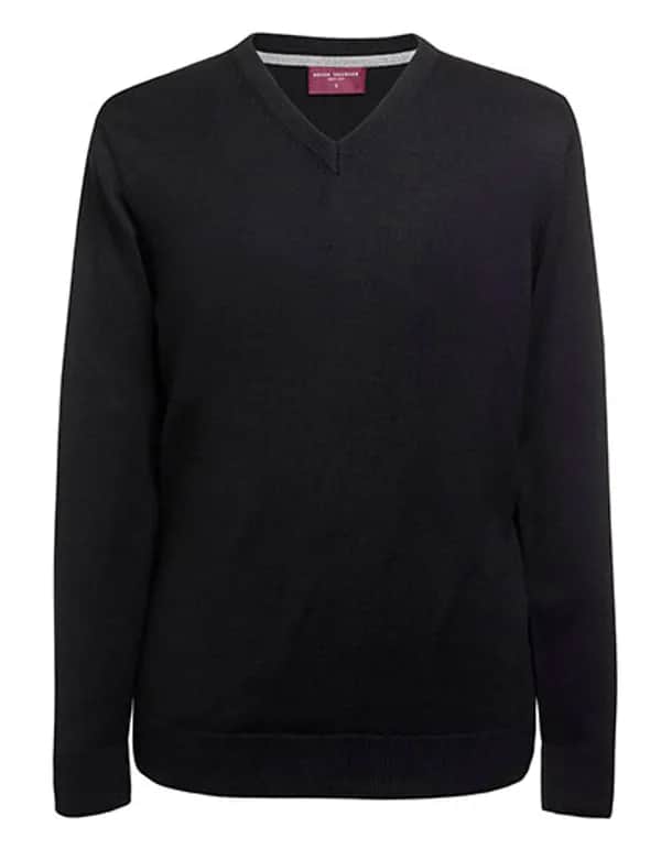 Men´s V-Neck Jumper Boston - Black
