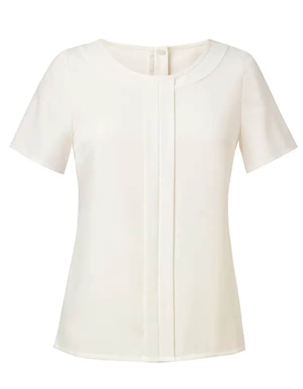 Women´s Felina Short Sleeve Blouse - Cream