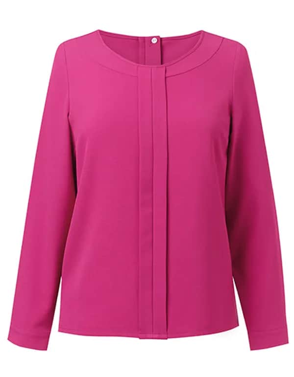 Women´s Roma Long Sleeve Blouse - Fuchsia