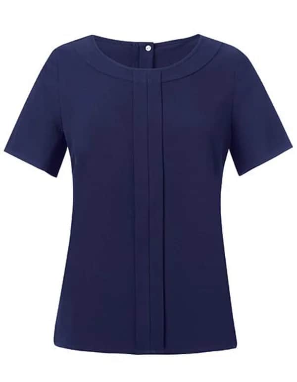 Women´s Verona Short Sleeve Blouse - Navy