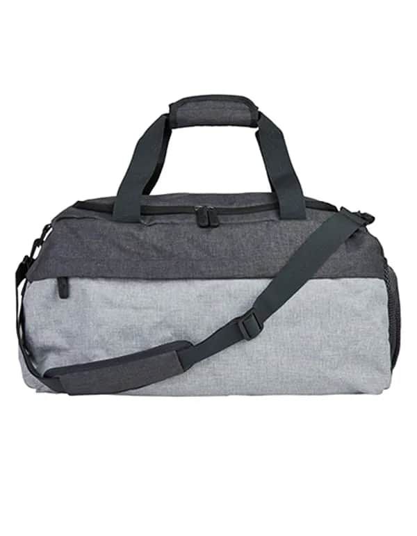 Small Sports Bag - Stavanger - Dark Grey Melange/Light Grey Melange