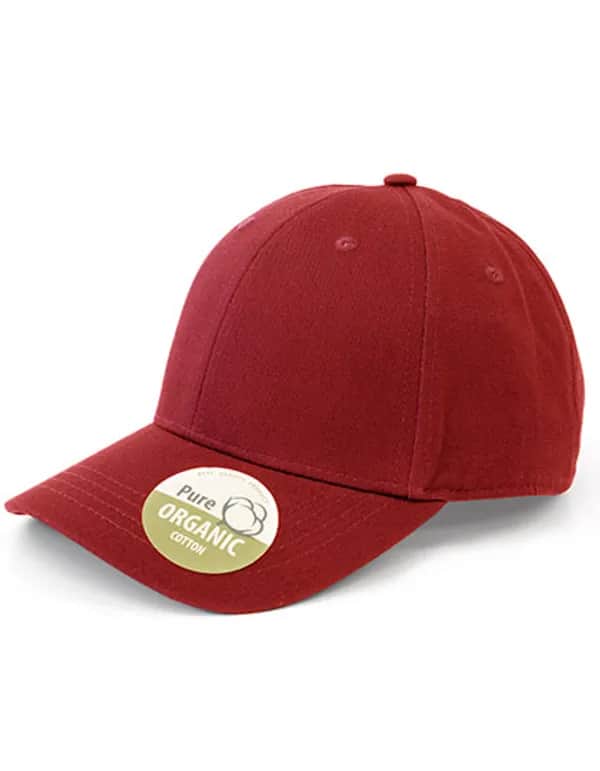 Organic Cotton Cap - Red