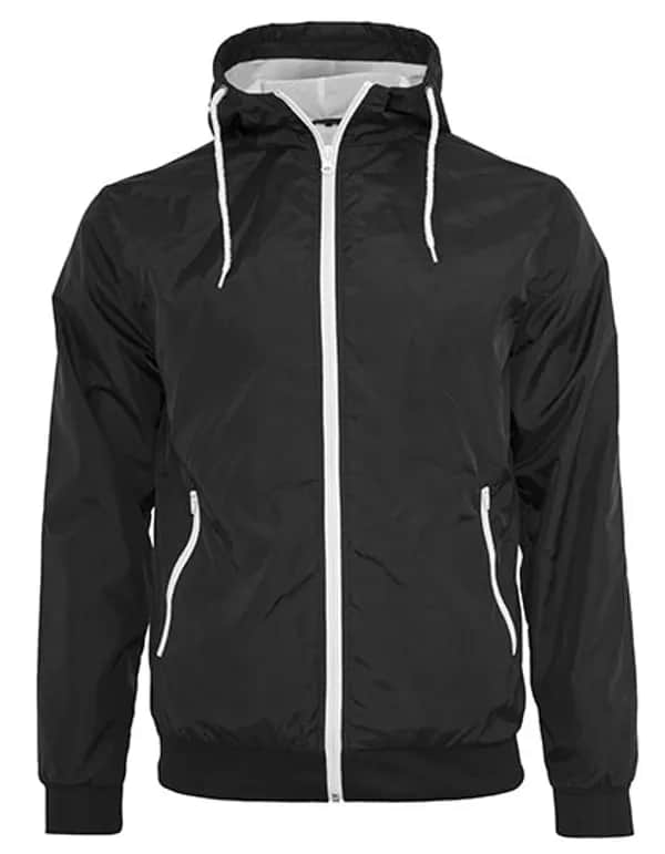 Windrunner Jacket - Black/White