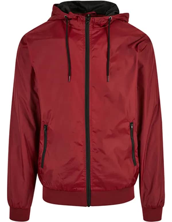 Windrunner Jacket - Burgundy/Black