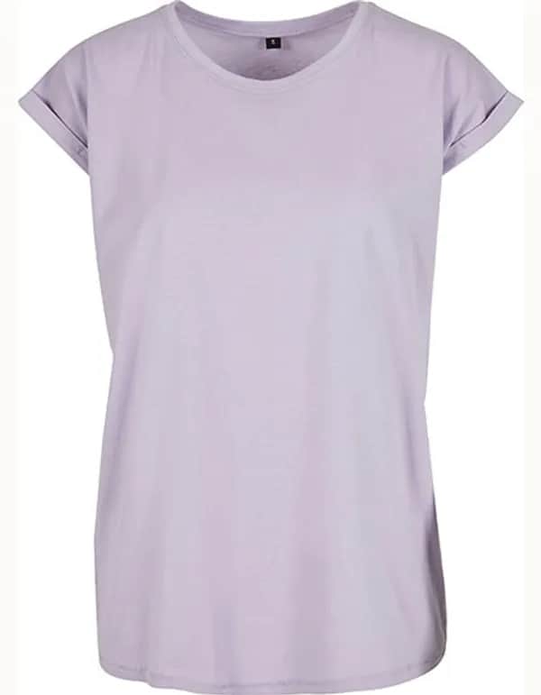 Ladies´ Extended Shoulder Tee - Lilac