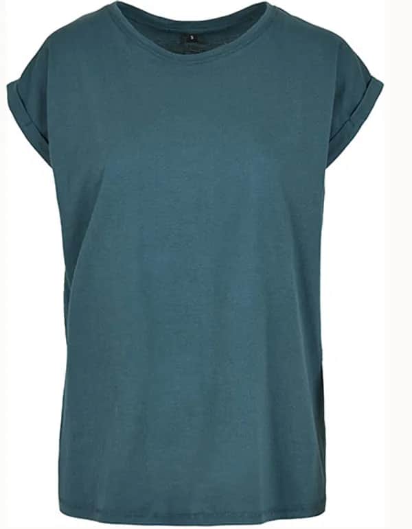 Ladies´ Extended Shoulder Tee - Teal