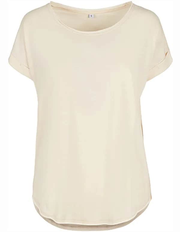 Ladies´ Long Slub Tee - White Sand
