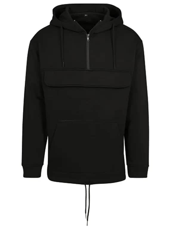 Sweat Pull Over Hoody - Black
