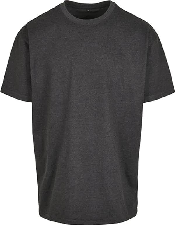 Heavy Oversize Tee - Charcoal (Heather)