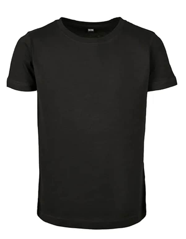 Girls Short Sleeve Tee - Black
