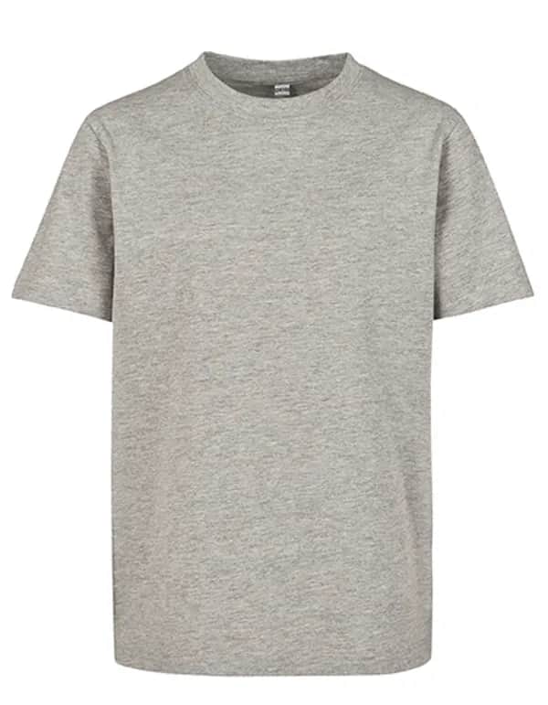 Kids´ Basic Tee - Heather Grey