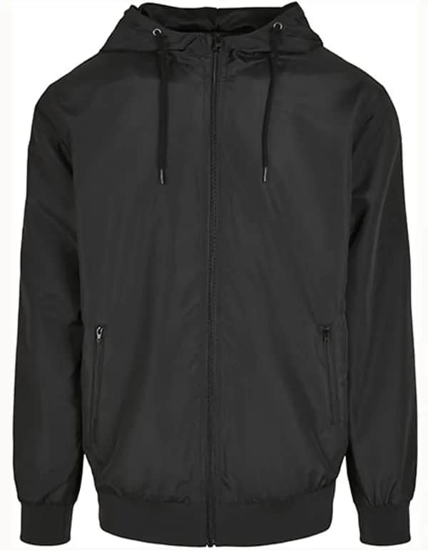 Recycled Windrunner - Black/Black