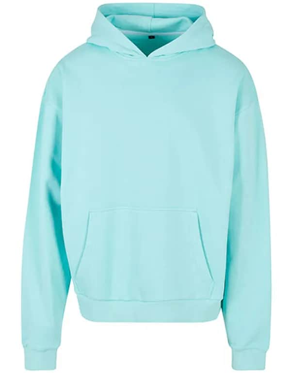 Ultra Heavy Cotton Box Hoody - Beryl Blue