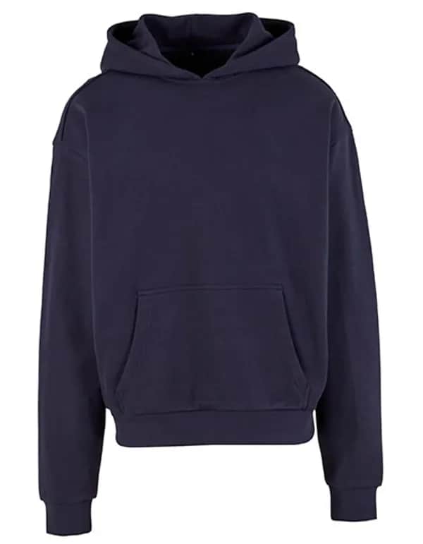 Ultra Heavy Cotton Box Hoody - Navy