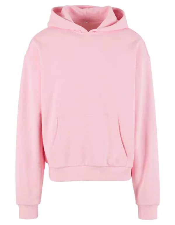 Ultra Heavy Cotton Box Hoody - Soft Pink