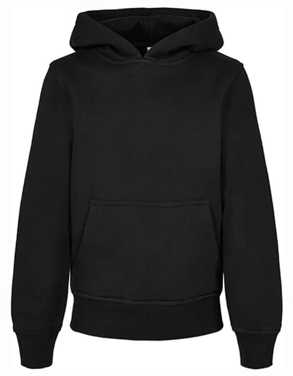 Kids´ Organic Basic Hoody - Black