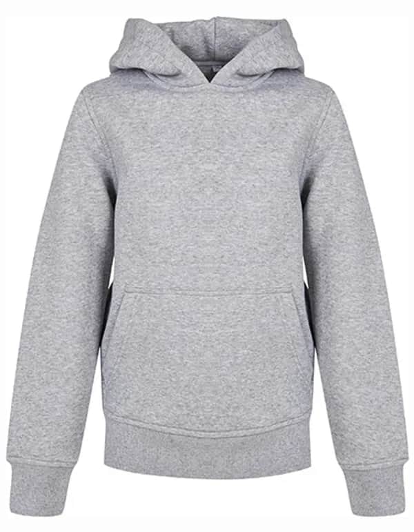 Kids´ Organic Basic Hoody - Heather Grey