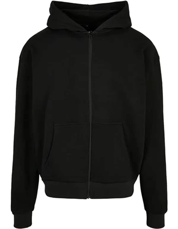Ultra Heavy Zip Hoody - Black